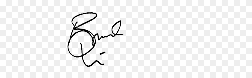 400x200 Brendon Urie Signature, Billboard Open Letter - Brendon Urie PNG