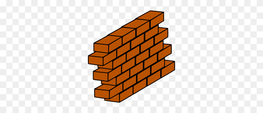 284x300 Brick Wall Clipart Image Picture Free - Castle Wall Clipart