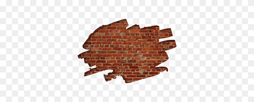 370x278 Brick Wall Decor - Stone Wall PNG