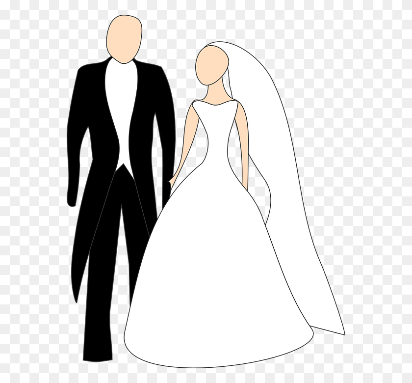 Bride Clipart Broom Bride And Groom Silhouette Png Stunning