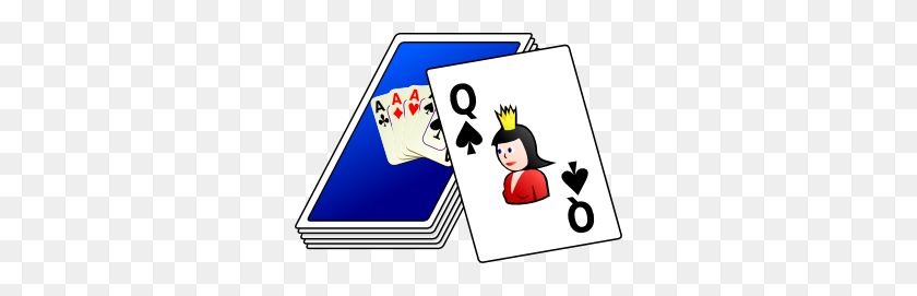 300x211 Bridge Cards Clip Art Card Pictures - Poker Cards Clipart