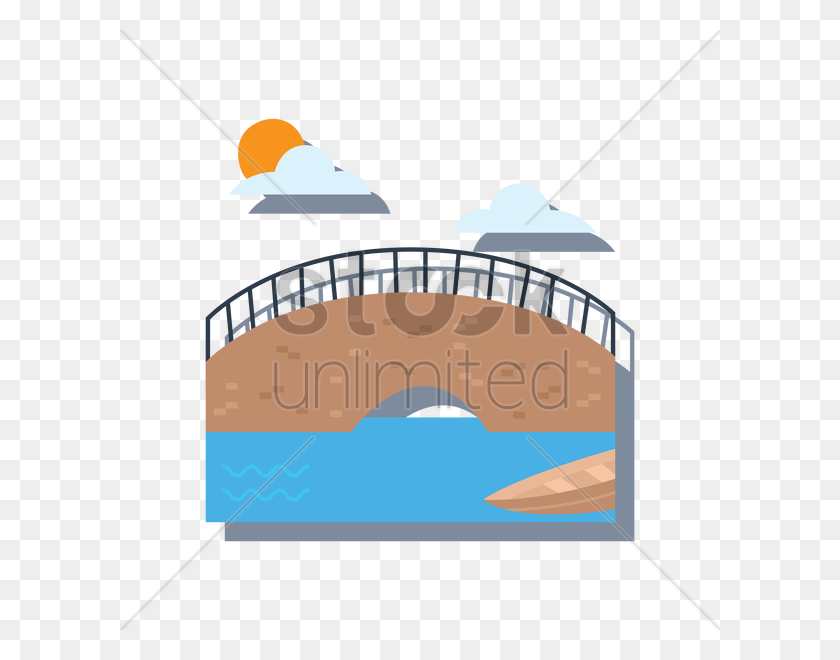 600x600 Bridge In Amsterdam Over The Canal Vector Image - Amsterdam Clipart