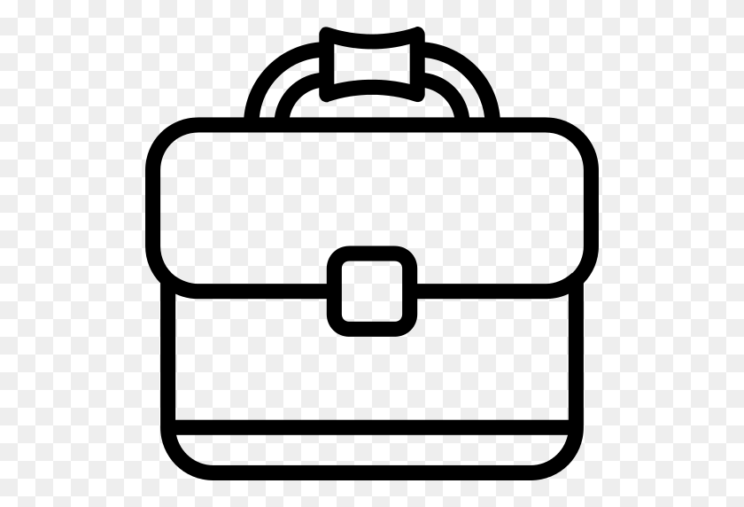 512x512 Briefcase Bag Png Icon - Briefcase PNG