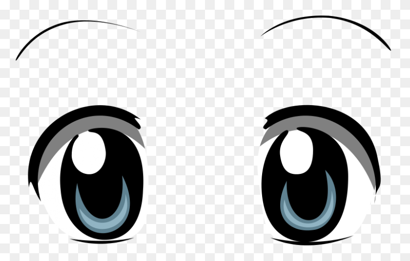 800x489 Bright Anime Eyes - Eye PNG