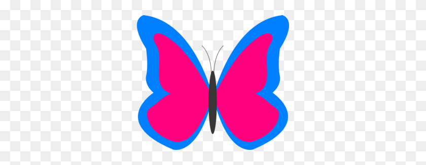 300x267 Bright Butterfly Png, Clip Art For Web - Butterfly PNG Images