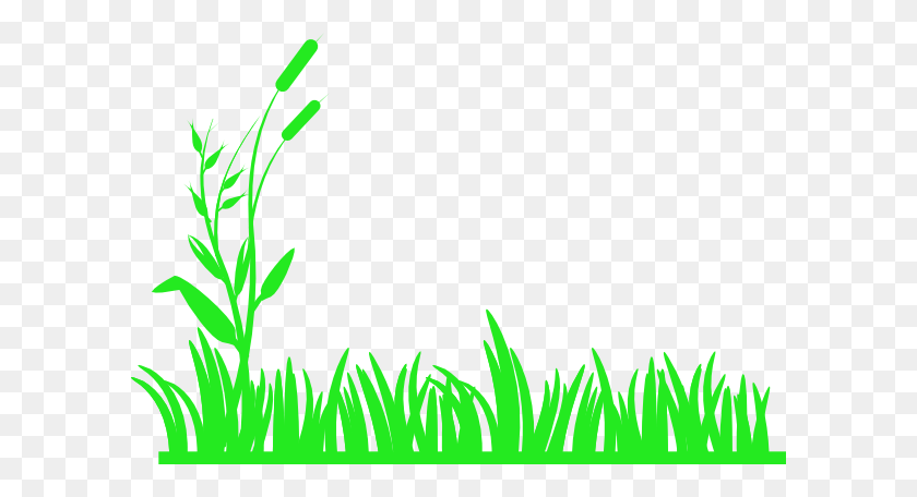 600x396 Bright Grass Clip Art - Blades Of Grass Clipart