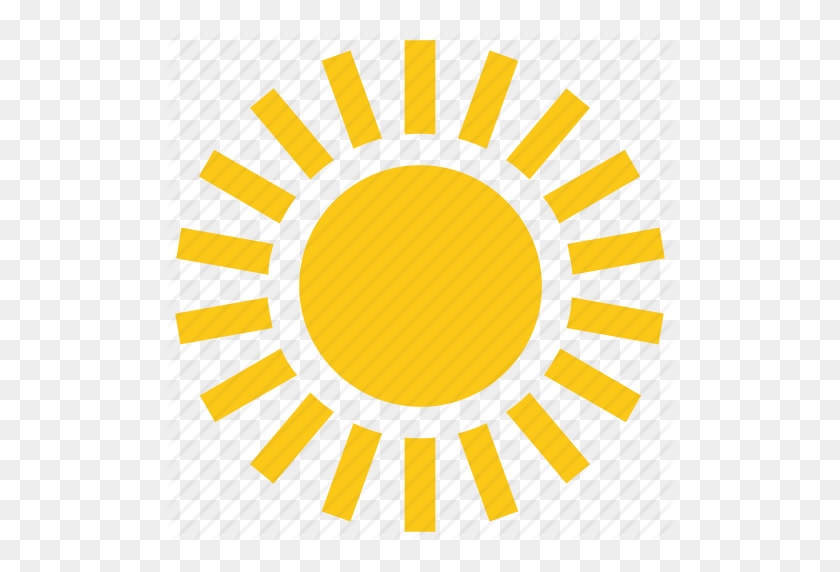 512x512 Bright Sun, Cartoon Sun, Solar Sun, Sun, Sun Rays Icon - Rays PNG