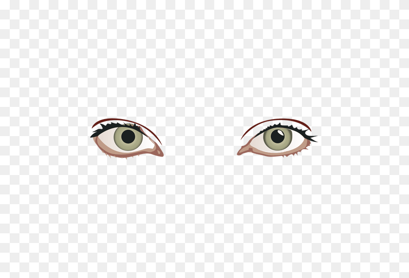 512x512 Ojos De Mujer Brillantes - Destello De Lente Ojos Png