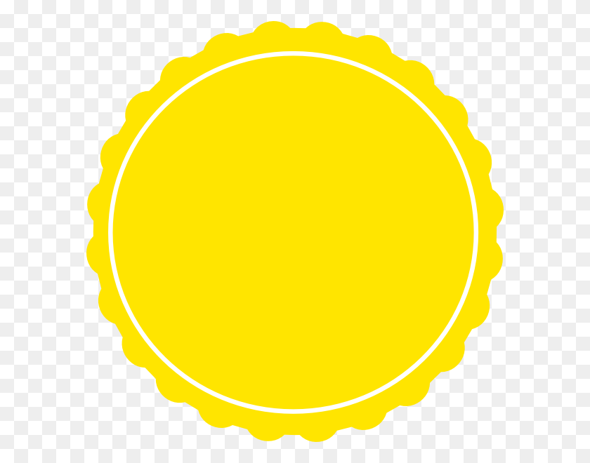 594x600 Ярко-Желтый Морской Гребешок Картинки - Морской Гребешок Клипарт