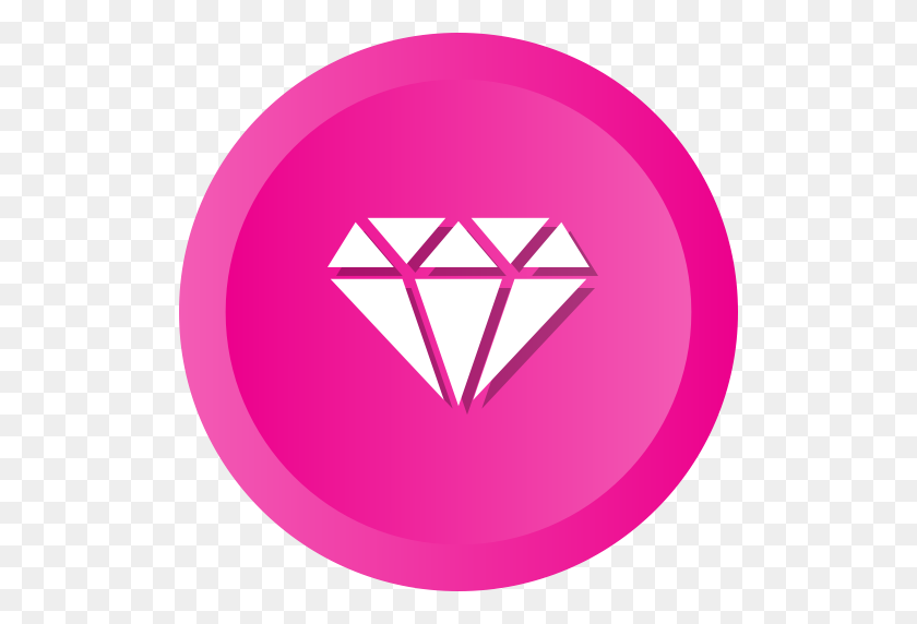 512x512 Brillante, Diamante, Gema, Piedra Preciosa, Joya, Premium, Icono De Diamantes De Imitación - Diamante De Imitación Png