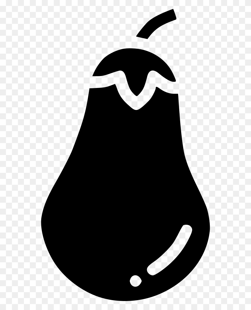 566x980 Brinjal Eggplant Png Icon Free Download - Eggplant PNG