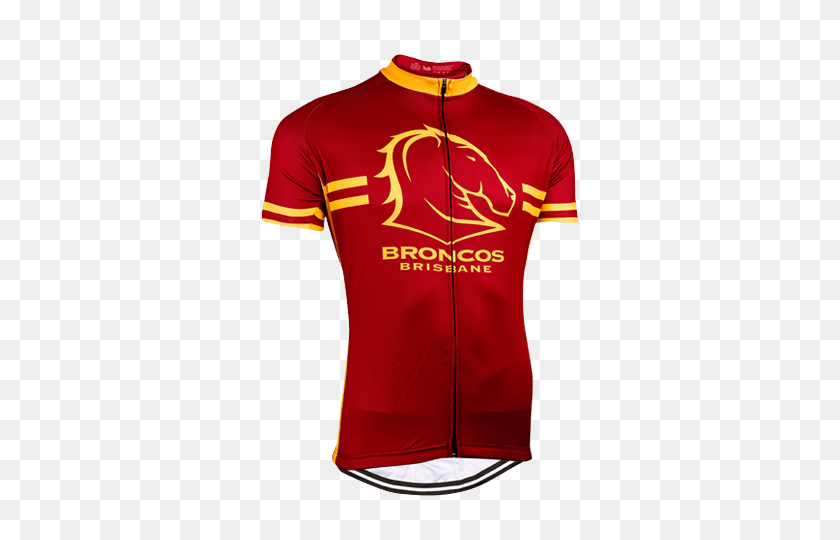 467x480 Brisbane Broncos Nrl Con Licencia De Jersey De Manga Corta Buje De Ciclismo - Broncos Png
