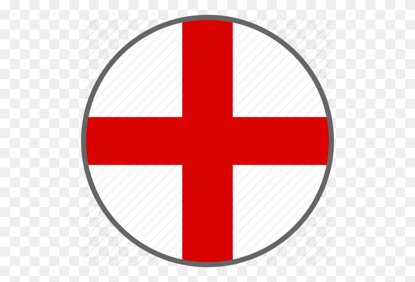 512x512 Gran Bretaña, País, Inglaterra, Bandera, Reino Unido Icono - Bandera De Inglaterra Png
