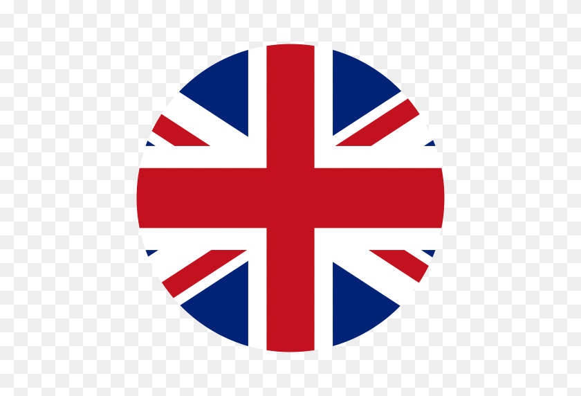 512x512 Gran Bretaña, Plano, Icono De La Bandera Nacional Con Formato Png Y Vector - Icono De Bandera Png