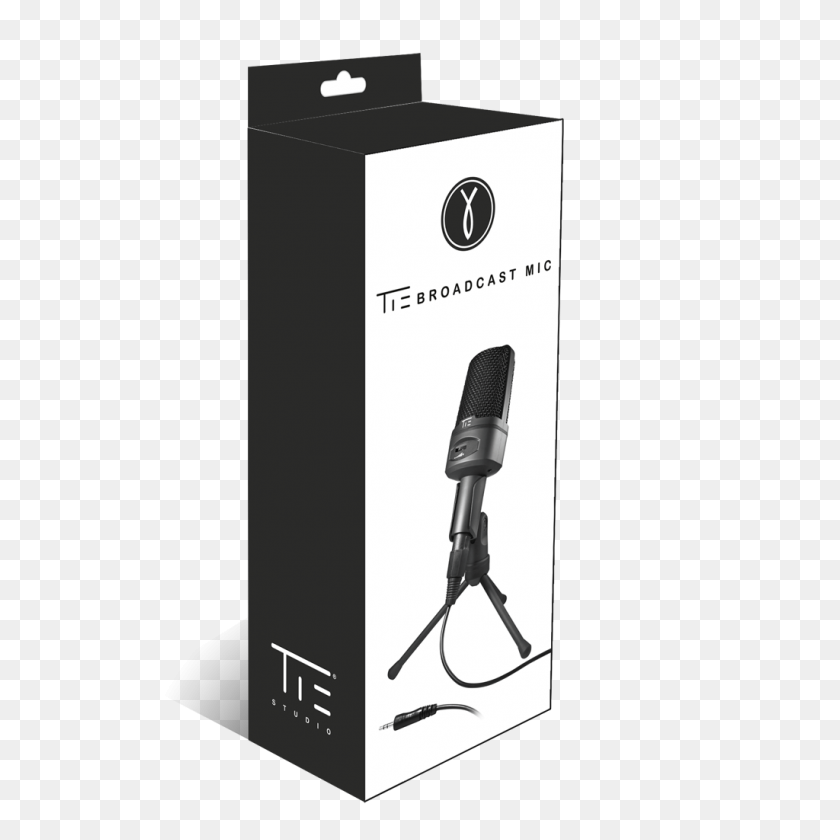 1024x1024 Broadcast Mic Tie Products En - Mic Stand PNG