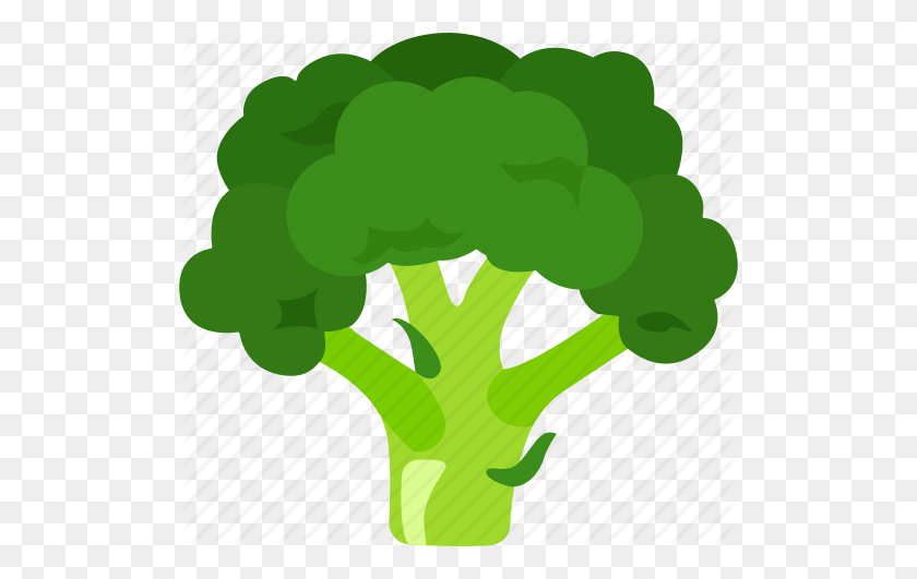 512x471 Broccoli, Calabrese, Cauliflower, Head, Sprout, Sprouting Icon - Broccoli PNG