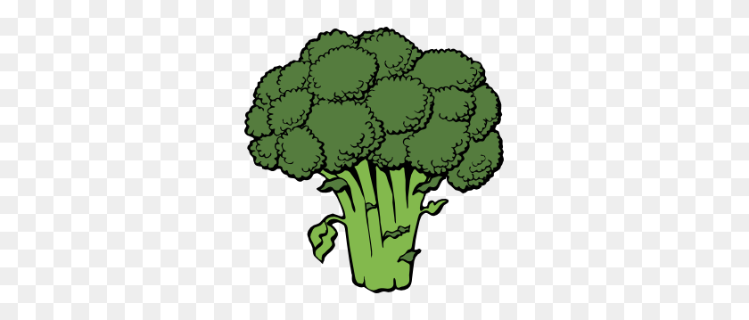 291x299 Broccoli Clip Art - Cucumber Clipart