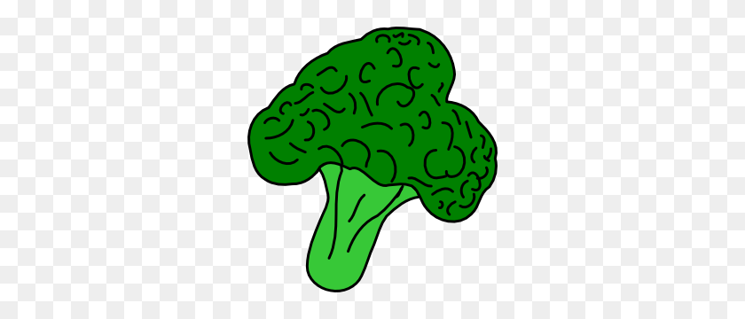 282x300 Broccoli Clipart Transparent - Brain Clipart Transparent