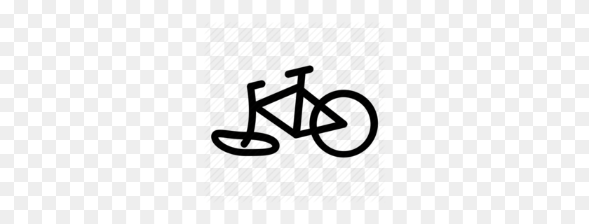 260x260 Broken Ankle And Bicycle Clipart - Road Bike Clipart