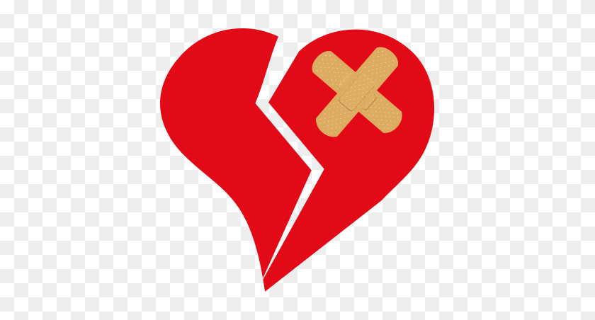 407x392 Broken Heart Clipart Heart Failure - Broken Pencil Clipart