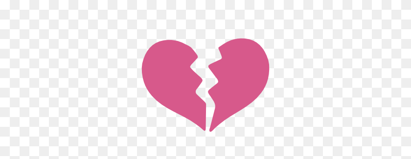 266x266 Broken Heart Emoji And Android - Zzz Emoji PNG