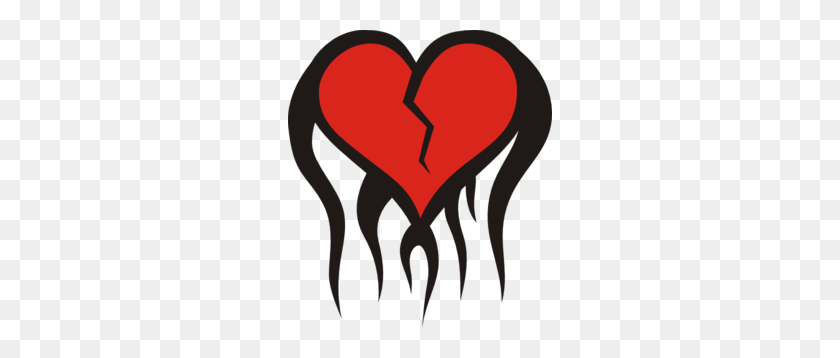 264x298 Разбитое Сердце Сердце Картинки Изображение Сердца Изображение - Сломанная Рука Клипарт