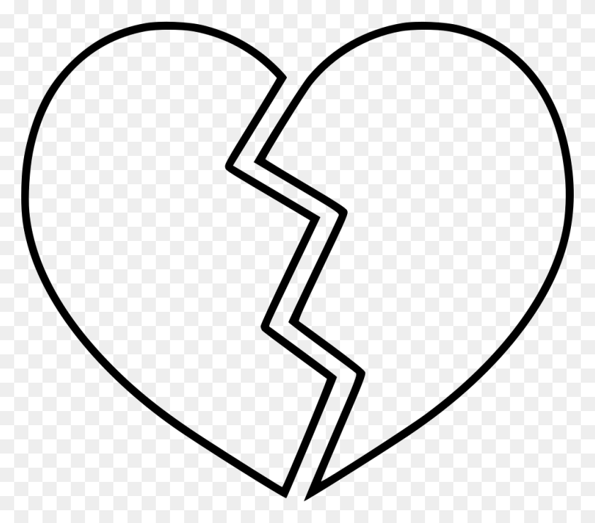 980x852 Broken Heart Png Icon Free Download - Broken Heart PNG