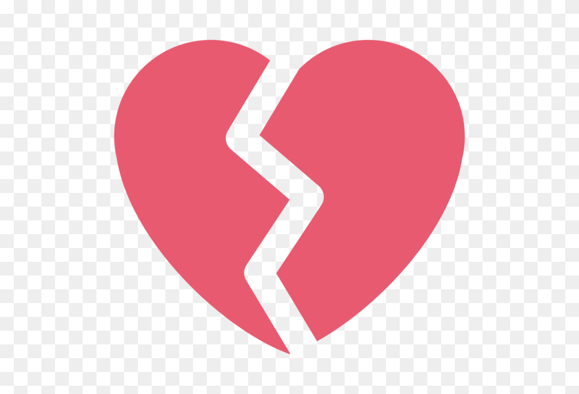 512x512 Broken Heart Png Photos - Broken Heart Emoji PNG
