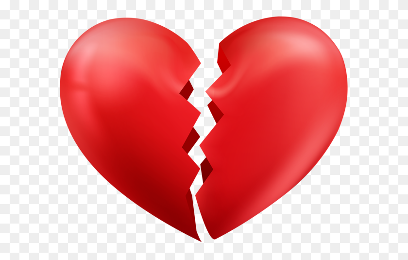 600x475 Broken Heart Transparent Png Clip Art Gallery - Transparent Heart PNG