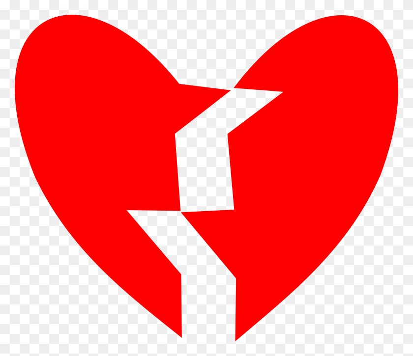 2400x2048 Broken Heart Vector Art Image - Heart Vector PNG