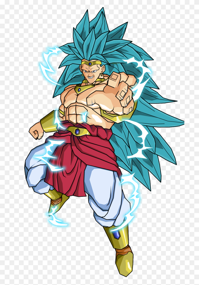 716x1144 Broly Controlled - Broly PNG
