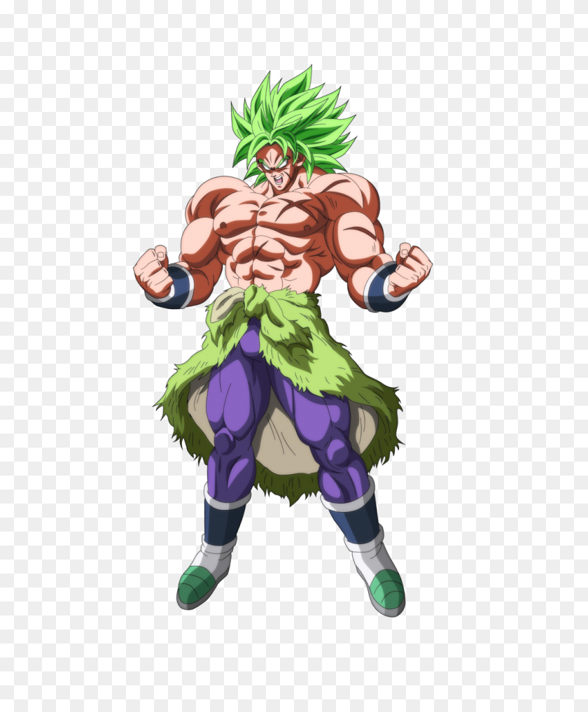 1024x1258 Broly With Extra Shading - Broly PNG