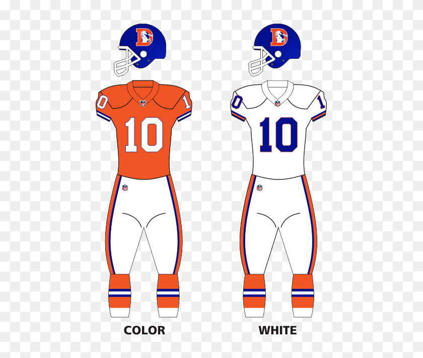 545x652 Broncos Uniforms - Broncos Logo PNG