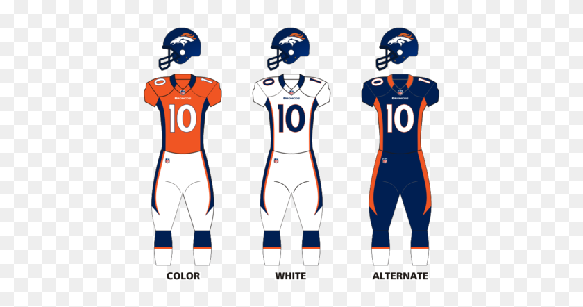 640x382 Broncos Uniforms - Broncos PNG