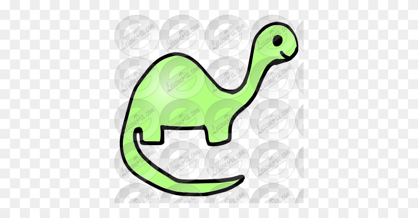 380x380 Brontosaurus Picture For Classroom Therapy Use - Brontosaurus Clipart