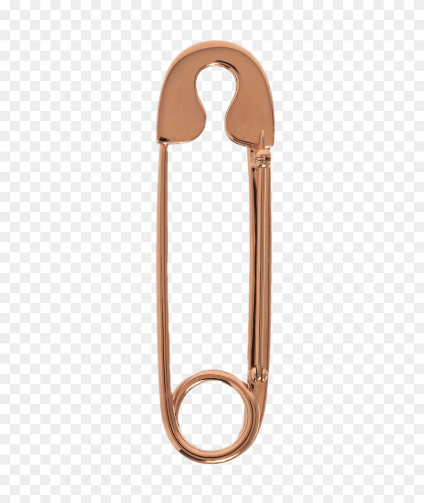 960x1153 Bronze Coloured Safety Pin Transparent Png - Safety Pin PNG