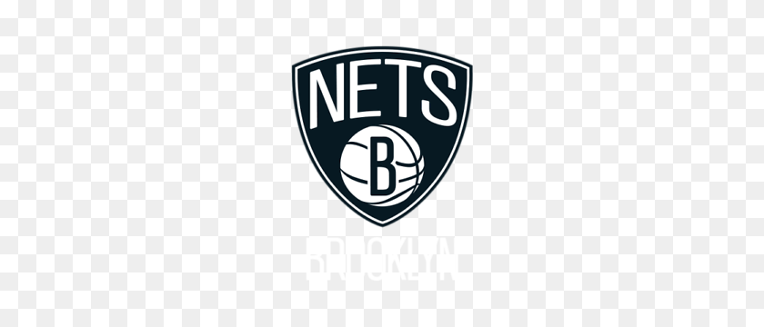 300x300 Brooklyn Nets Logotipo Del Equipo De La Nba Calcomanía De Pegatinas De Baloncesto De Ebay - Brooklyn Nets Logotipo Png