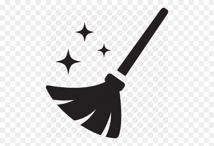 480x512 Broom, Clean, Clear, Dust, Housework, Sweep Icon - Dust PNG