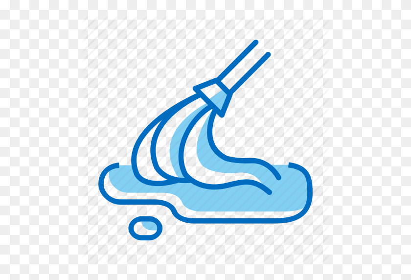 512x512 Broom, Cleaning, Housekeeping, Mop Icon - Broom And Dustpan Clipart