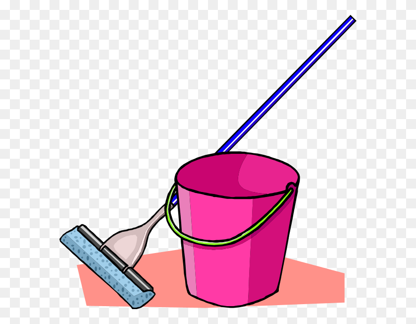 600x593 Broom Clip Art - Mop Bucket Clipart