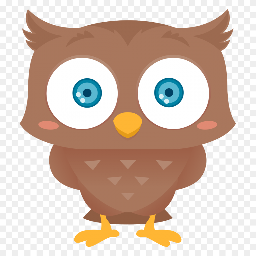 1200x1200 Brown Beanie Boo Owl - Beanie Boo Clip Art