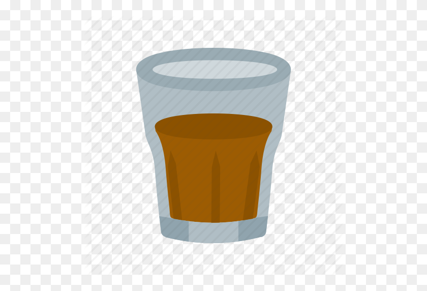512x512 Brown, Coffee, Double, Drink, Espresso, Machine, Shot Icon - Double Cup PNG