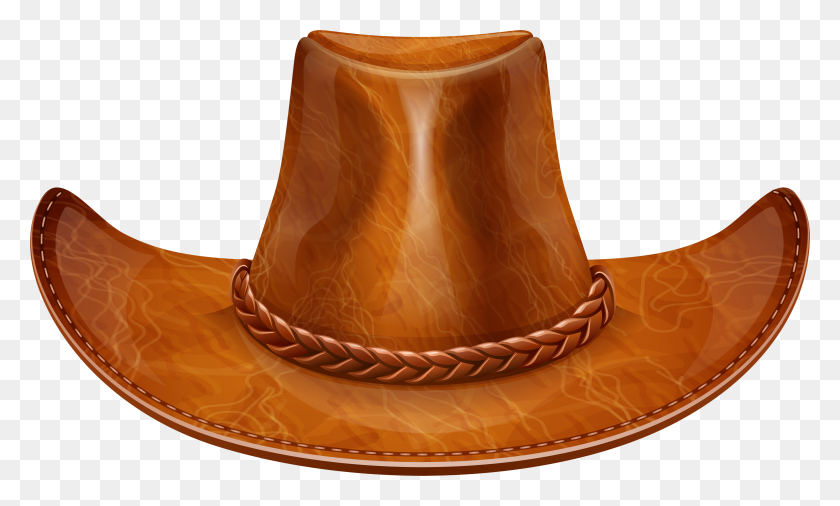 3497x2004 Brown Cow Boy Hat Clipart In Clip Art, Hats - Brown Cow Clipart