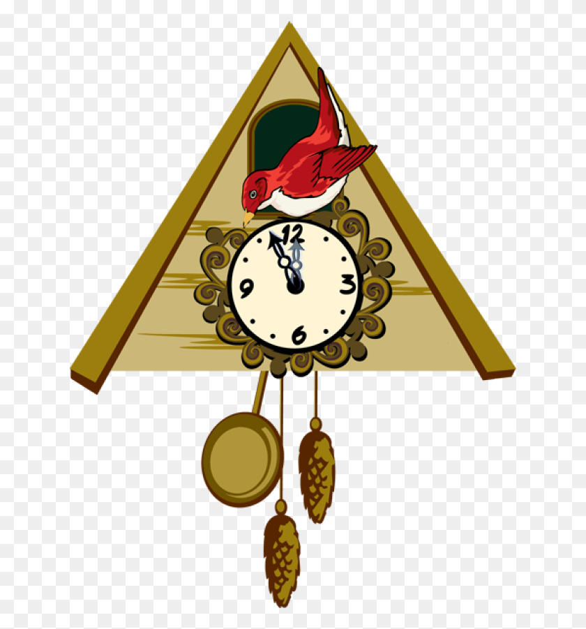 640x842 Brown Cuckoo Cliparts - Cuckoo Clock Clipart