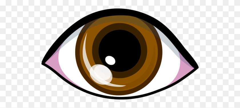 550x321 Brown Eye Logo Design - Eyes Clipart
