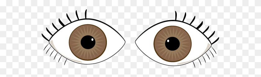 571x188 Brown Eyes Body Eyes, Clip Art And Eyes - Sad Eyes Clipart