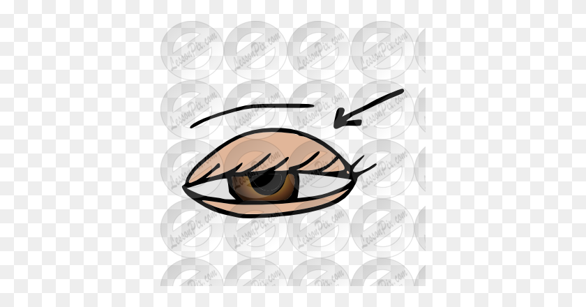 380x380 Brown Eyes Clipart Eyelid - Eye Clipart Transparent