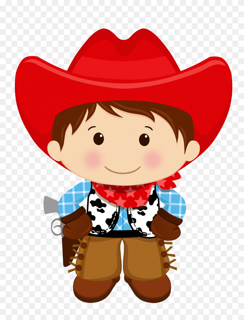 1508x2008 Brown Haired Cowboy Clipart Cowboy Party, Cowboy - Western Theme Clipart