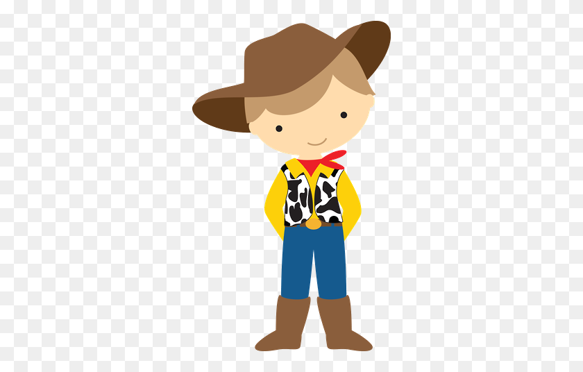 286x476 Brown Haired Cowboy Clipart Toys, Toy Story - Cowboy Clipart