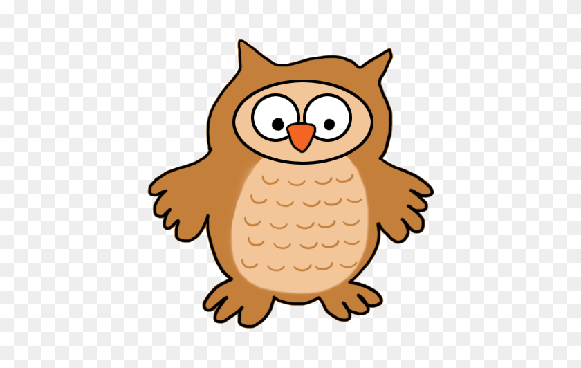 450x472 Brown Hawk Owl Clipart Night Owl - Skunk Clipart